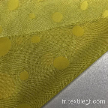 Tissu à tricoter Jacquard (jaune)